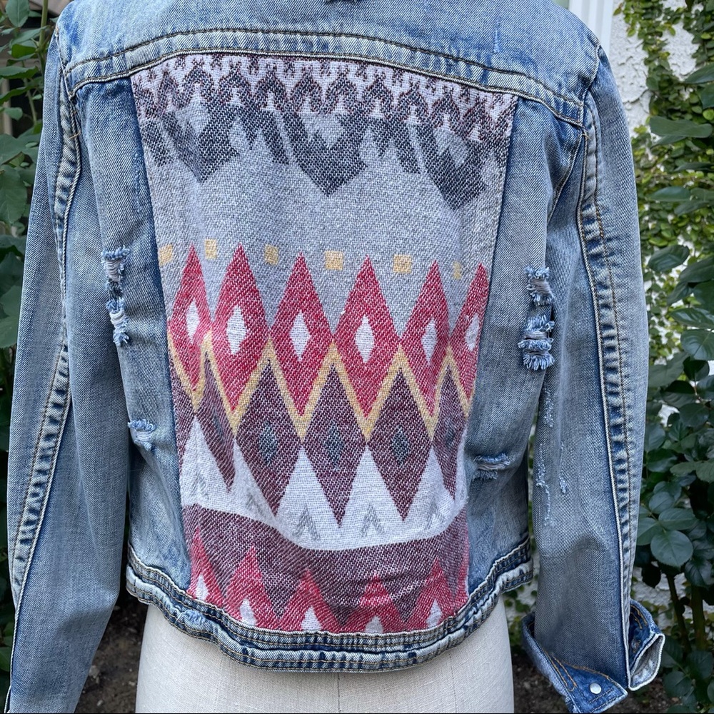 Western Patch Jean Jacket - image 7